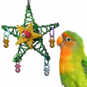 Super Bird Creations Xmas Star Bird Toy