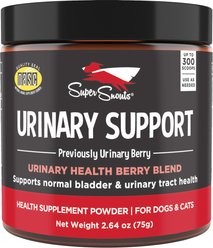 Super Snouts Urinary Support Supplement for Dogs, 2.64-oz jar