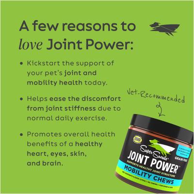 Show full view: Super Snouts Joint Power Soft Chew Supplement for Dogs & Cats, 60 count slide 5 of 12