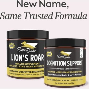 Super Snouts Cognition Support Supplement for Dogs, 2.64-oz jar