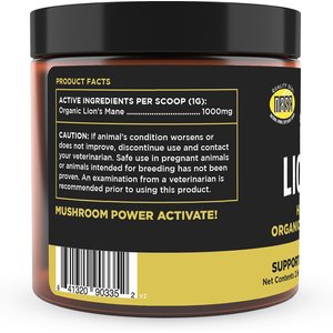 Super Snouts Lion's Roar Powder Brain & Nervous System Supplement for Dogs & Cats, 2.64-oz jar