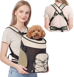 Supet Breathable Machine Washable Front Backpack Dog & Cat Carrier