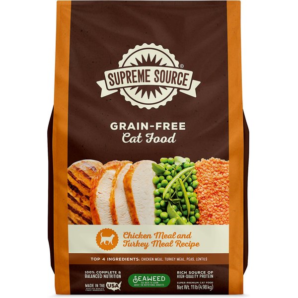 Supreme Source Chicken Meal & Turkey Meal Grain-Free Dry Cat Food