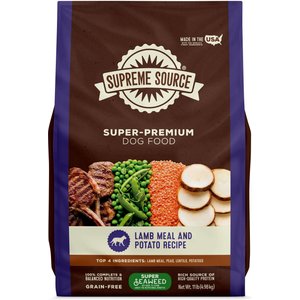 Supreme Source Grain-Free Lamb & Potato Recipe Dry Dog Food, 11-lb bag