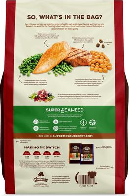 Show full view: Supreme Source Grain-Free Pork, Peas & Wild Boar Recipe Dry Dog Food, 5-lb bag slide 3 of 13