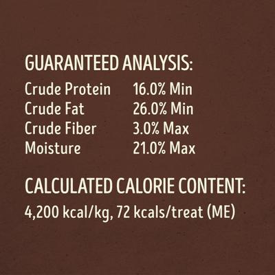 Show full view: Supreme Source Savory Jerky Cuts Beef & Bacon Recipe Jerky Dog Treats, 10-oz bag slide 5 of 8