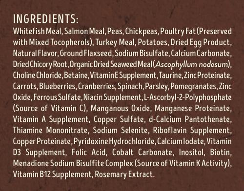 Show full view: Supreme Source Whitefish Meal & Salmon Meal Grain-Free Dry Cat Food, 11-lb bag slide 5 of 12