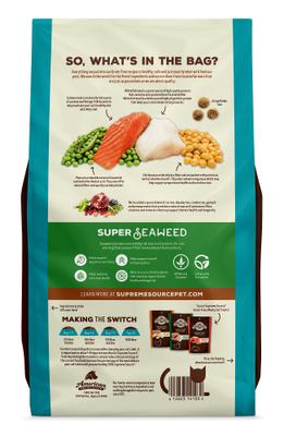 Show full view: Supreme Source Whitefish Meal & Salmon Meal Grain-Free Dry Cat Food, 3-lb bag slide 3 of 13