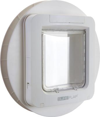 Show full view: SureFlap Dog & Cat Door Mounting Adapter, White slide 2 of 3
