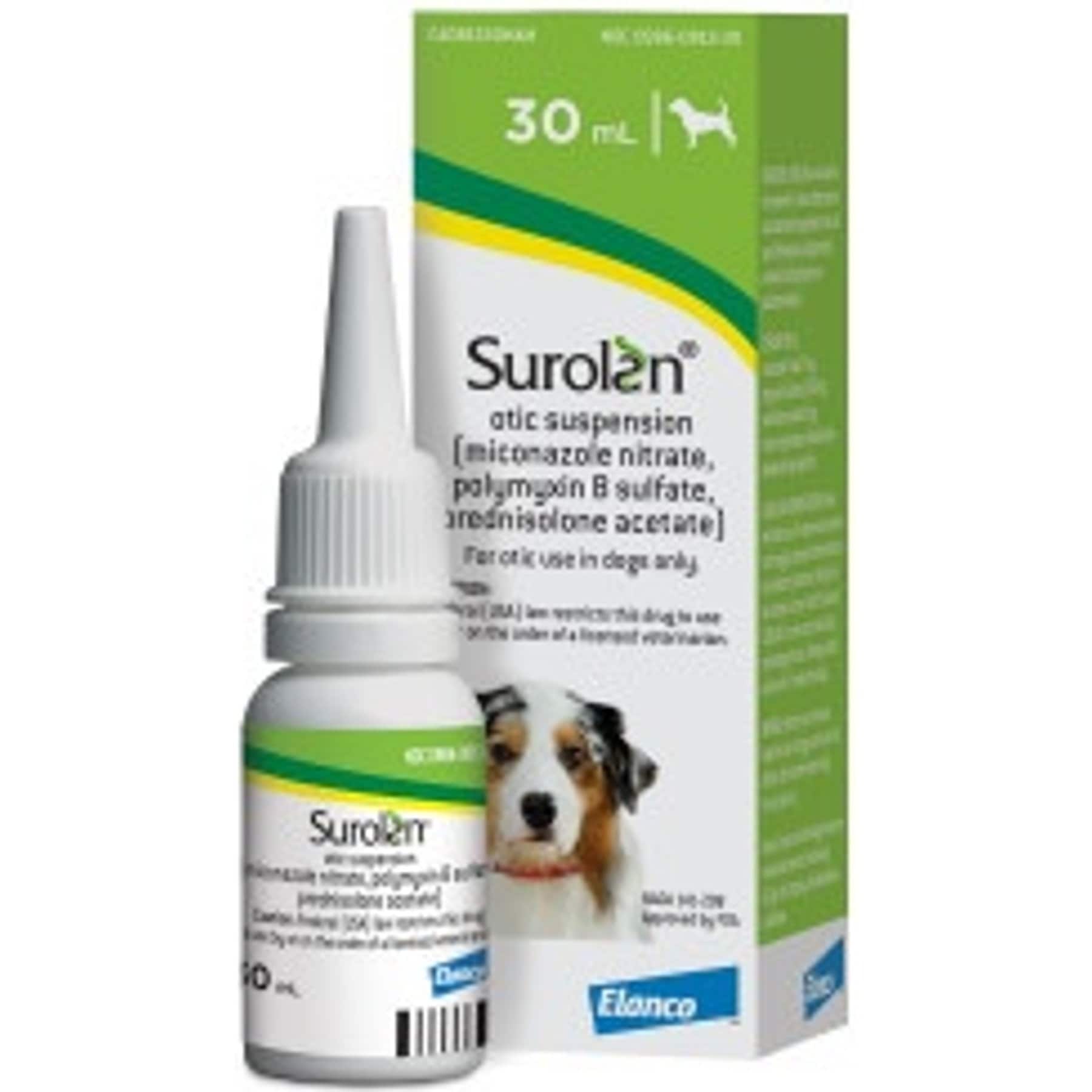 Surolan 30-mL Otic Suspension for Dogs