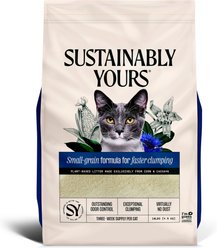 Sustainably Yours Small Grains Cat Litter, 10-lb bag