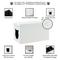 Show in main carousel: Sweet Barks Designer Enclosure Hidden Washroom Bench Ottoman Cat Litter Box, White slide 6 of 11