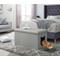 Show in main carousel: Sweet Barks Designer Enclosure Hidden Washroom Bench Ottoman Cat Litter Box slide 2 of 6