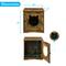 Show in main carousel: Sweet Barks Enclosed House Side Table Cat Litter Box, Rustic Brown, Small slide 4 of 10