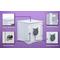 Show in main carousel: Sweet Barks Wooden Side Table Cat Litter Box Enclosure, White slide 5 of 9