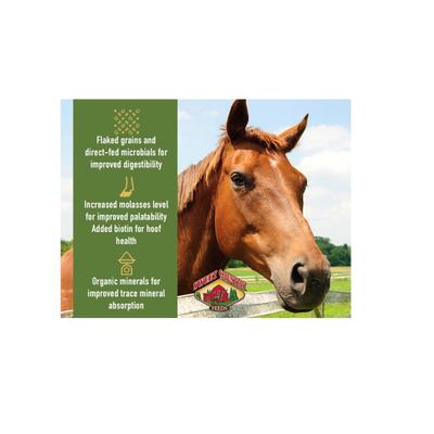 Show full view: Sweet Country Feeds 12% Pleasure Horse Textured Sweet Feed, 50-lb bag slide 3 of 5