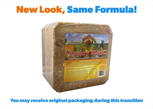 Show full view: Sweet Country Feeds Poultry Block Chicken Supplement, 20-lb block slide 2 of 5