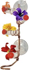 Sweet Feeders Classic Window Bird Feeder, Copper, 4 Station