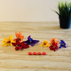 Sweet Feeders Extra Tips + Extra Silk Flowers: Small + Large, 4 count slide 2 of 6