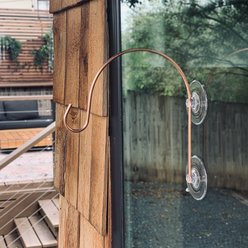 Sweet Feeders Window Hook Bird Feeder, Copper slide 2 of 6