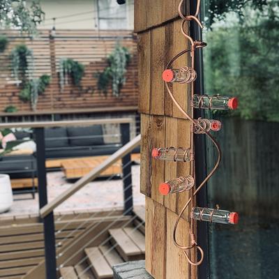 Show full view: Sweet Feeders Window Hook Bird Feeder, Copper slide 4 of 7