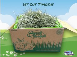 Sweet Meadow Farm 1st Cut Timothy Hay Small Pet Food, 9-lb box