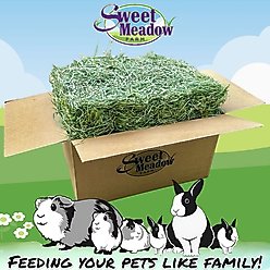 Sweet Meadow Farm All Natural Western Timothy 2nd Cut Hay Small Pet Food, 20-lb box