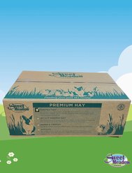 Sweet Meadow Farm All Natural Western Timothy 2nd Cut Hay Small Pet Food, 9-lb box