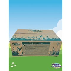 Sweet Meadow Farm All Natural Western Timothy Hay Small Pet Food, 9-lb box