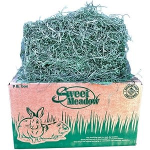 Sweet Meadow Farm All Natural 2nd Western Timothy Hay for Rabbits, Guinea Pigs & Chinchillas Food, 9-lb box