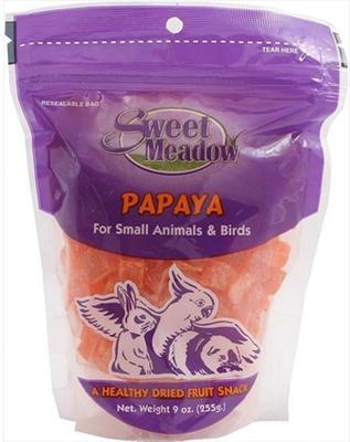 Show full view: Sweet Meadow Farm Dried Papaya Small Pet & Bird Treats, 9-oz bag slide 4 of 6