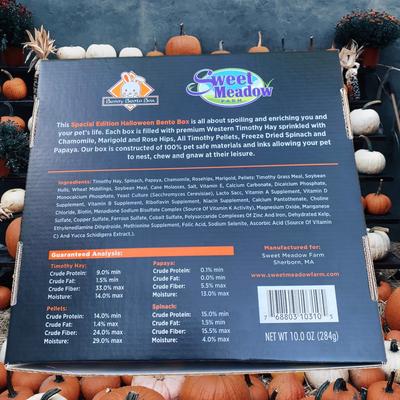 Show full view: Sweet Meadow Farm Halloween Edition Bunny Bento Box Small Pet Treats, 10-oz box slide 3 of 7