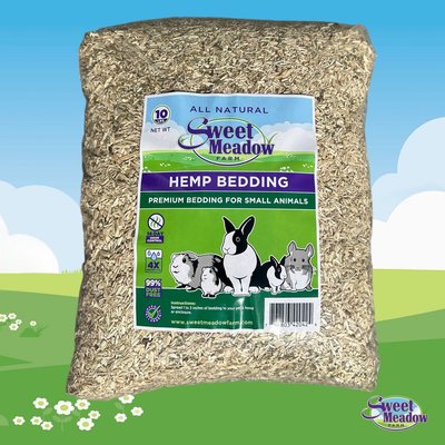 Sweet Meadow Farm Sweet Meadow Farm Hemp Small Pet Bedding, 10-lb bag