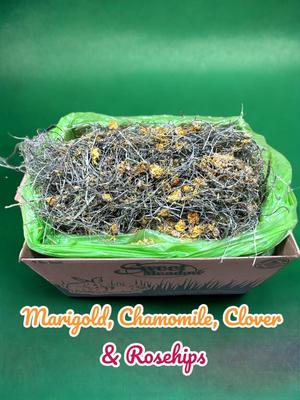 Show full view: Sweet Meadow Farm Herbs & Timothy Hay Organic Small Pet Food, 9-lb box slide 2 of 5