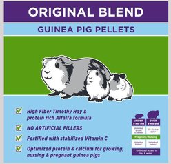 Sweet Meadow Farm Original Blend Pellets Guinea Pig Food, 40-lb bag slide 2 of 5