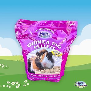 Sweet Meadow Farm Original Blend Pellets Guinea Pig Food, 5-lb bag