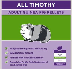 Sweet Meadow Farm Premium Timothy Pellets Adult Guinea Pig Food, 5-lb bag slide 2 of 4