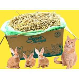 Sweet Meadow Farm Straw Small Pet Bedding, 6-lb box
