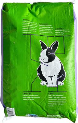 Show full view: Sweet Meadow Farm Timothy Pellets Adult Rabbit Food, 40-lb bag slide 7 of 8