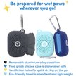Show in main carousel: Sweet Paws Perfect Paws Portable Dog Towel, Clean Slate, Large, 1 count slide 6 of 12
