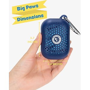 Sweet Paws Perfect Paws Portable Dog Towel, Newport Navy, Large, 1 count