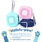 Show in main carousel: Sweet Paws Perfect Paws Portable Dog Towel, Rosy Glow, Minty Fresh & Newport Navy, Small, 3 count slide 4 of 13