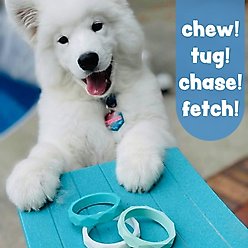 Sweet Paws Wearable Puppy Teether Stack Party of 4, Think Pink slide 2 of 9