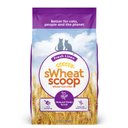 sWheat Scoop Fresh Linen Scented Natural Clumping Wheat Cat Litter, 14-lb bag