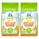 sWheat Scoop Multi-Cat Natural Clumping Wheat Cat Litter, 28-lb bag, bundle of 2