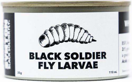 Show full view: Symton Black Soldier Fly Larvae Canned Reptile Food, 35-g can, 3 count slide 3 of 6