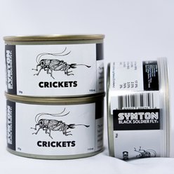 Symton Crickets Canned Reptile Food, 35-g, count of 3 slide 2 of 4