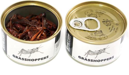 Show full view: Symton Grasshoppers Canned Reptile Treats, 35-g, count of 3 slide 4 of 4
