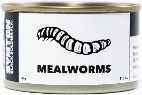 Show full view: Symton Mealworms Canned Reptile Treats, 35-g, count of 3 slide 3 of 5