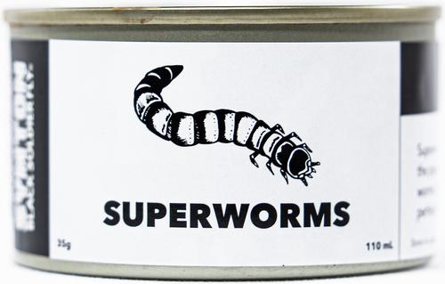 Show full view: Symton Superworms Canned Reptile Treats, 35-g, count of 3 slide 3 of 4